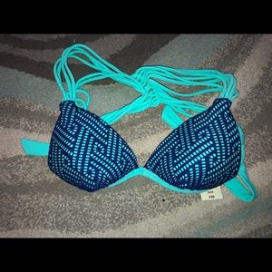 Small Navy Blue bathing suit top